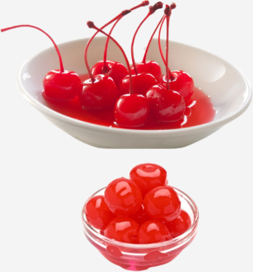 maraschino red cherry