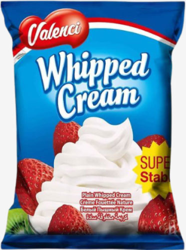 valenci whipped cream